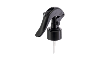 28/410 black smooth mini trigger sprayer,push button lock