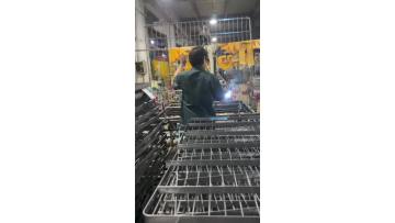 Heavy Duty Adjustable NSF Chrome 4-Tier Wire Shelv