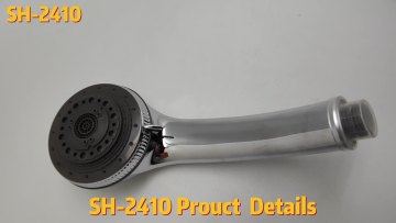 Cost-effective Leelongs Factory ABS Plastic 7 Functions Chromed Rain Mist Hand Shower Head For Bathroom1
