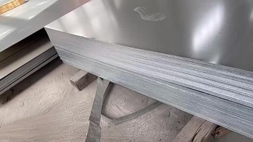 Galvanized steel plate