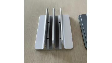 Desktop Stand Adjustable Laptop Holder with 2 Slots
