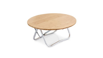Outdoor Round Wood Table