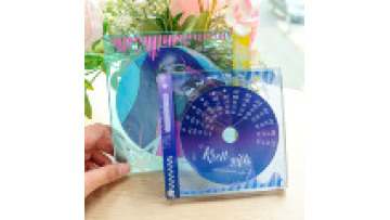 Personalized Custom Acrylic Calendar CD Custom Acrylic Turntable Calendar Custom Sliding Design Custom Anime Star Peripheral1