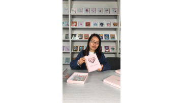 Custom Printing A5 Pink Wedding Spiral Planner Hardcover Pockets Paper Girls Journals Diary Notebooks with Stickers And Box1