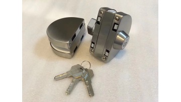Glass to Glass Door Lock With Keys with knob
