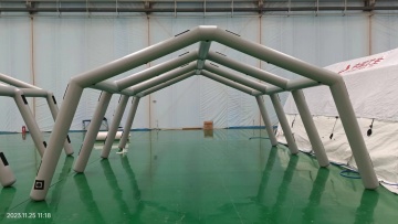 Inflatable Frame for Tent with PVC fabric