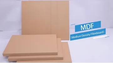 Linyi Factory 2-25mm Melamine Slatwall MDF Fiber Board Slot/Slotted Plain MDF for Furniture1