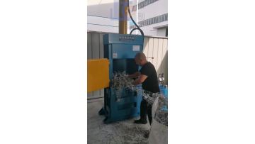 Vertical metal baler machine600*400mm