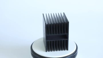 aluminum round square anodized heatsink