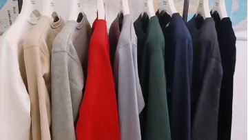 500G polar fleece round neck sweater heavyweight thickened candy plain color long-sleeved general casual printing sweatshirts1
