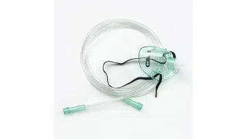 Manufacturer China Factory Child Adult CE ISO FDA High Quality Disposable Medical Grade PVC with 2m Tube 7FT Tube Venturi Face Mask Nebulizer Mask Oxygen Mask1