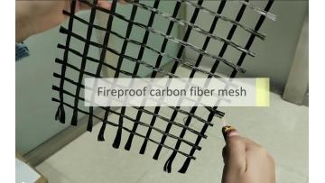 fireproof carbon fiber mesh