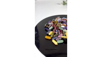 High Quality Natural Crystal Gemstone Point 7PCS Per Set Carving  Mini DT Point1