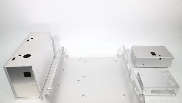 Metal processing parts display