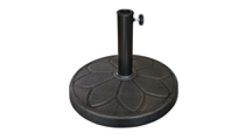 Beach Small 12KG Offset Umbrella Parasol Base Iron Plastic 2pcs1