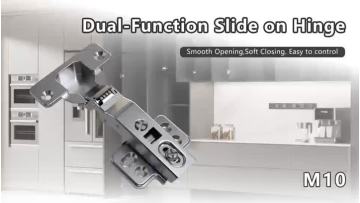 Controllable switch damper Slide on Hinge M10