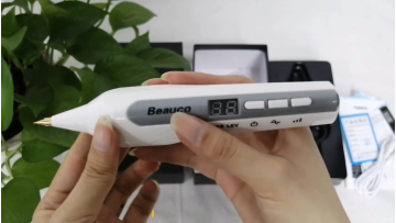 Beauty facial skin tag laser tattoo acne scar pigmentation freckle point plasma spot dot mole removal pen1