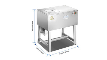 Safety Slicer Swift Meat Fully Automatic 2Mm Commercial Bacon Modern Food Industria Deli Electric Rotary Beef Kitchen1
