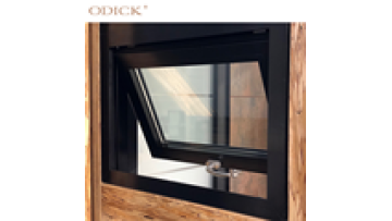 Double triple single tempered glass residential casement swing awning window1