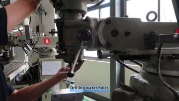 Drilling water level holes