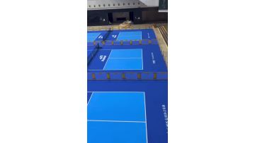 All-prefabricated Pickleball Flooring