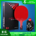Ping Pong Paddle with Killer Spin Case for Free - Professional Table Tennis Racket for Beginner and Advanced Players 6 7 8 Star