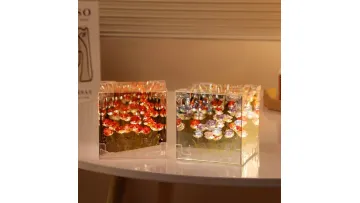 DIY Handmade Rubik′s Cube Rose Nightlight Craft Kit for 3D Flower Lovers1