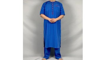 islamic clothing 2pc set muslim dress for men arabic thobe for men1