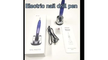 trending products 2022 new arrivals Nail Suppliers Rechargeable cordless Nail Drill Bits  35000 rpm desktop manicure machine1