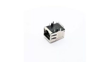 Tab-up Shielded CAT6A RJ45 Jack With LED