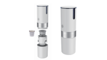 Portable Mini Travel Coffee Maker for K-Cup and Ground Coffee1