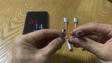 High Compatible DAC USB Type C to 3.5mm headphone Jack Audio Converter Adapter Cable For Goole Pixel1