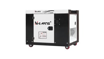 Hiearns DG15000SE 10KW 12.5KVA 1105 engine 762cc silent air cooled diesel generator1