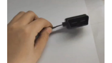 Car diagnostic connector OBDII cable