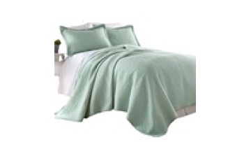 New Quilted Bedspread Embroidered Comforter Quilting Set 7pcs1