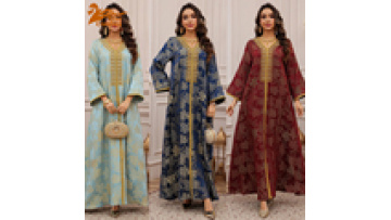 UNI Eid Muslim Party Dress for Women 2025 Ramadan Abaya Jacquard Embroidery Long Dress Morocco Kaftan Dubai Robe Jalabiya1