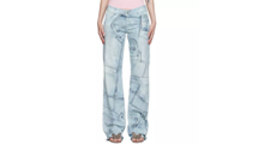 Quality Jeans for Ladies Design Women Blue Low Rise Denim Jeans Wholesale1