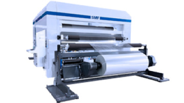 jumbo roll slitting machine rewinding