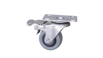 Light Duty PVC Caster Grey