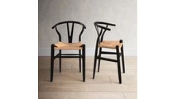 Luxury Wooden Home Furniture Rattan Wicker Back with Soft Cushion Wood Kitchen Dining Restaurant Chair1
