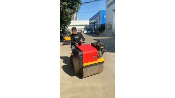 small road roller test