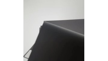 Natural and black flame-retardant matte PC sheets
