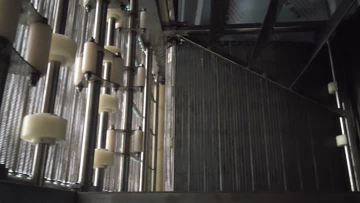 fluidized freezer inner structure