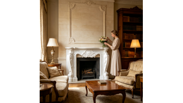 white-fireplace-surround-classic-room