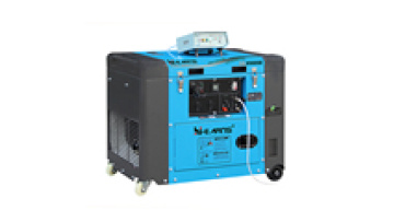 Hiearns 7KW silent type electric start diesel generator with automatic transfer switch1