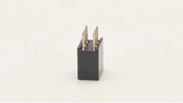 2.54mm Pitch Female header Connector Dual Rows Straight H8.5mm 2*3P