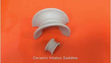ceramic tower packing 1inch 25mm ceramic intalox saddle rings for cooling towers1