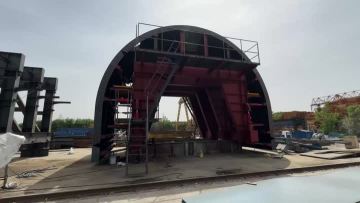 Hydraulic Tunnel Lining Trolley Steel Formwork