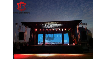 Mobile LED advertising truck