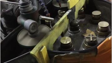 Water sunray process for watch dial